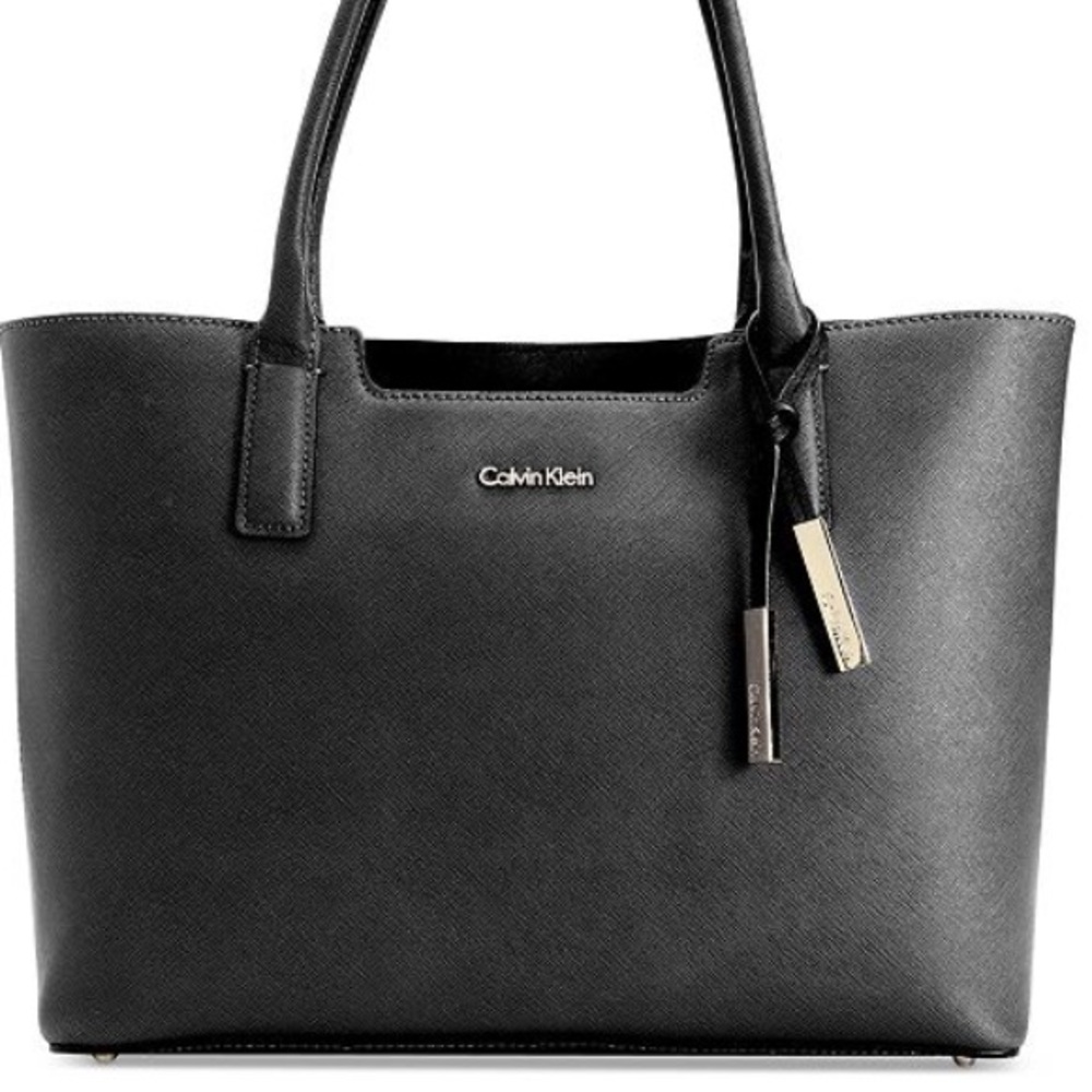 Calvin Klein Saffiano Leather Tote